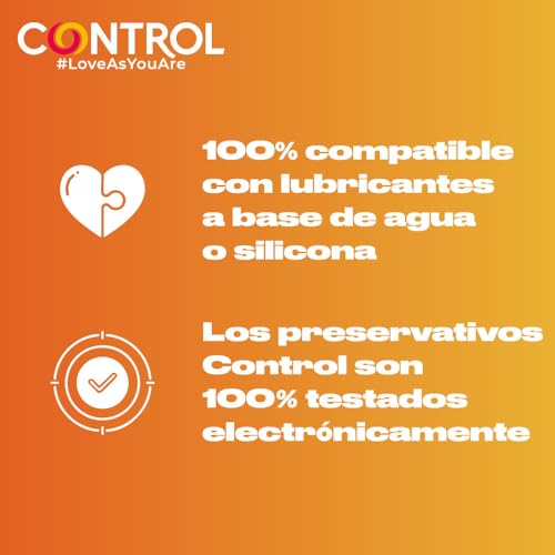 Miniatura 6 de Control Preservativos Easy Way Finissimo, Caja De 24 Condones Fácil De Poner, Lubricados, Sexo Seguro, Preservativos Ajuste Óptimo, 24 Ud Pack Ahorro