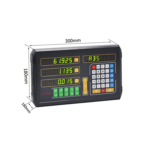 Contador digital D100-3V para máquinas de fresado y torno miniatura 6
