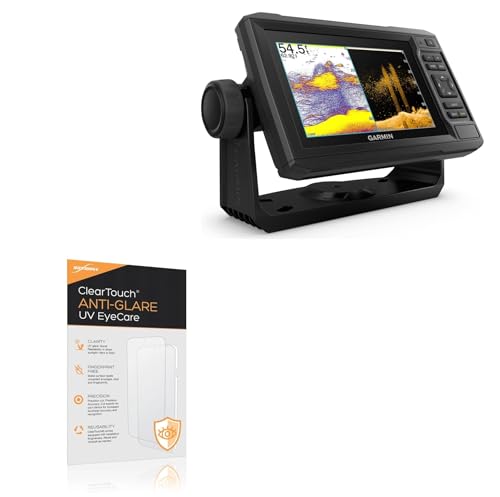 BoxWave Screen Protector Compatible with Garmin echoMAP UHD 64cv - ClearTouch Anti-Glare Anti-UV EyeCare (2-Pack), Filters Out Harmful Blue Light Reduce Fatigue