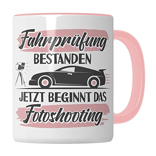 Führerschein Bestanden Tasse – Lustiger Becher Mit Spruch 'Weg Da, Ich Darf Jetzt Fahren'
