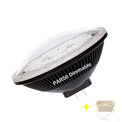 Best Quality 🔥 Par56 LED Bulb Dimmable 36W Soft Warm White Spot Light 2700K 24°Beam Angle 120V MFL GX16D Base, Replace Par 56 300W 500W Halogen Light or Incandescent Light Bulb for Church Shop DJ/Club Lighting