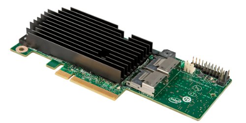 Intel RMS25PB080 carte de contrôle PCIe x8 pour réseau EPSD