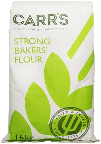 Carrs Strong Bakers Flour 16kg - Very High Protein Bread Flour | Premium Quality for Professional & Home Baking