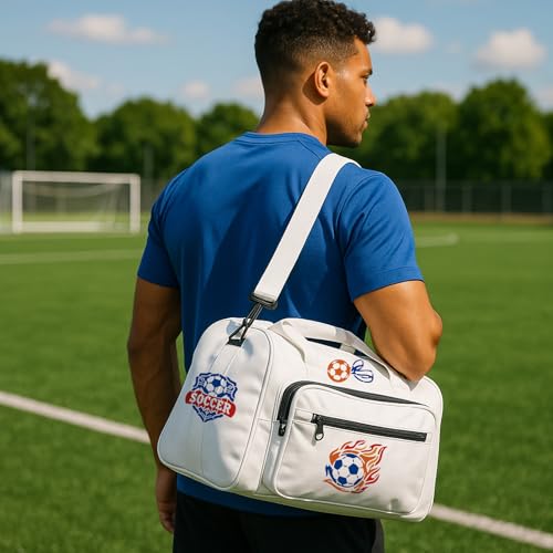 INFUNLY 6Pcs Soccer Painting Stencil for Wall Reusable Wall Stencils Football Action Walls Template for Painting 7.87x7.87, 8.27x11.69 Trophies Templates for Crafts Cement Wood Furniture Home Decor - Image 5