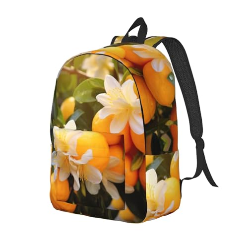 Mochila para laptop floral alegre ideal como bolsa de enfermera y campus universitario 2