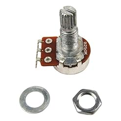 FLEOR B250K Mini Potentiomètre 18mm Long Arbre Fendu Cône Linéaire Baïonnette Monté Guitare Basse Électrique Pots Pack… - Les Beatles, Paul McCartney, John Lennon, RIngo Starr, George Harrison FLEOR B250K Mini Potentiomètre 18mm Long Arbre Fendu Cône Linéaire Baïonnette Monté Guitare Basse Électrique Pots Pack… – Image 4