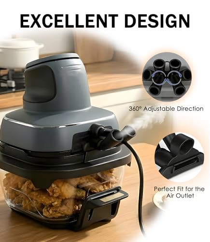 Déflecteur chaleur silicone pour cuisine propre avec Ninja FN101