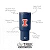 Simple Modern Officially Licensed Collegiate Illinois Fighting Illini 30 oz Tumbler with Flip Lid & Straws | Insulated Stainless Steel | Gifts for Men Women | Trek Collection | University of Illinois #1