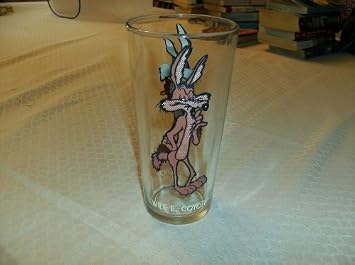 Wile E. Coyote Looney Tune Glass