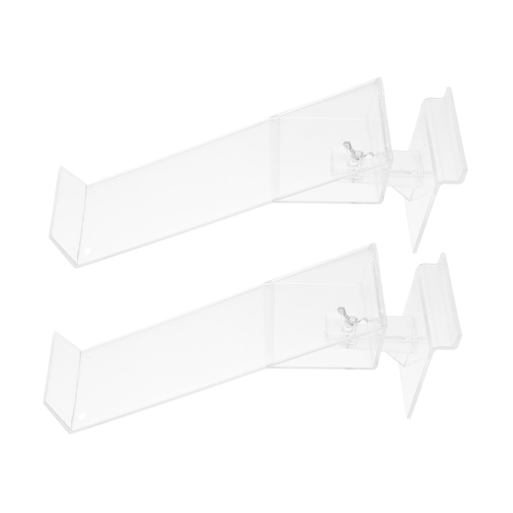 Unomor Retail Store Display Rack Plastic Shoe Holders Sandals Stand Small Size Multi- Showcase