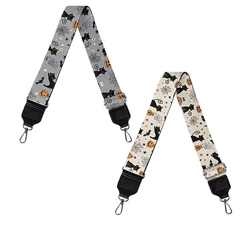 Image of Jeiento Replacement Shoulder Strap,2 Piece Set Guitar Style Handbag Crossbody Strap Adjustable Guitar Straps for Women Girls