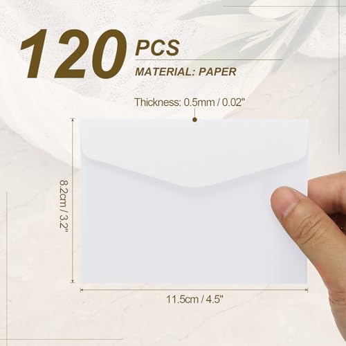 Enveloppes pour cartes-cadeaux PATIKIL épaisses 110g pour cacher vos messages