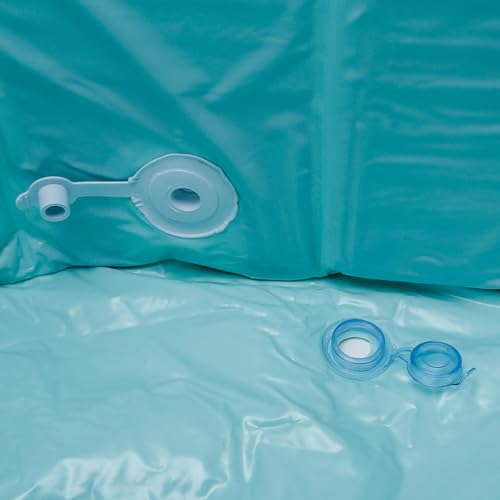 YYW Faltbare Badewanne für Erwachsene, große faltbare kalte Tauchwanne zur Erholung, zusammenklappbarer Eis-Tauchwanne, geeignet für Zuhause, im Freien, Fitnessstudios (Farbverlauf, blaues Isolierset