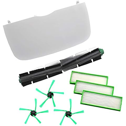 Ersatzteil Set geeignet für Vorwerk Saugroboter VR200 VR300, 1 Rundbürste Cover