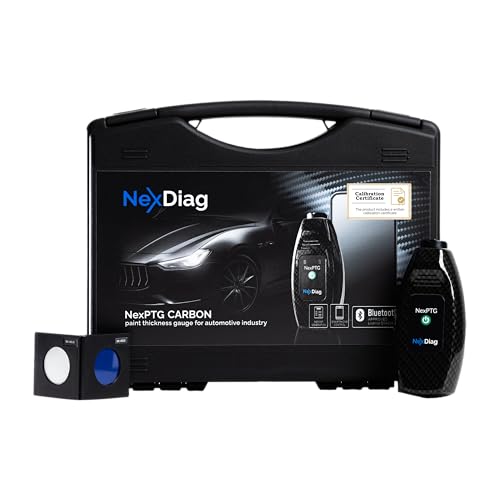 Testeur d'épaisseur de peinture NexPTG PRO Carbone avec mesure laser connectée