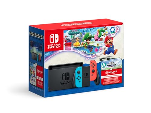 Nintendo Switch + Super Mario Bros Wonder + 3 meses gratis de Nintendo Switch Online