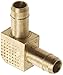 ANDERSON METALS 57065-04 Series 1/4 BRS Hose Barb Elbow