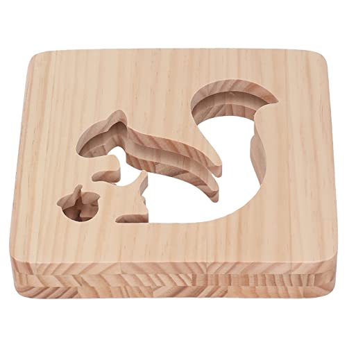 Lámpara de mesa LED con diseño de ardilla y luz cálida USB miniatura 7