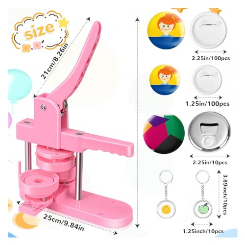 Machine à fabriquer des badges de précision avec moules interchangeables renforcés - 6