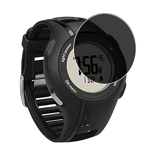 Vaxson Anti-Spy skyddsfilm, kompatibel med Garmin Approach S1 smartwatch Smart Watch, skärmskydd integritetsskydd [ej pansarglas]