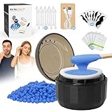 Fácil limpieza: Con su recipiente reutilizable de silicona suave, el mantenimiento es muy sencillo. Basta con una simple limpieza para una higiene perfecta y cero suciedad