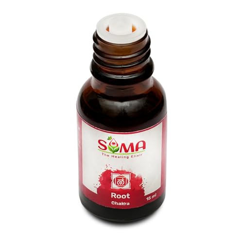 Image of Root Chakra Oil | Blends of Pure Essentials Oils Ideal for Calming Effects, | 15 ml | Aroma Oil & Seven Chakra Oils | Best for Aromatherapy & Meditation | Pack of 1