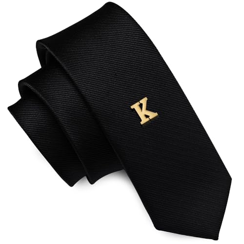Image of HONEY BEAR Mens Womens Initial Alphabet Letter Lapel Pins Collar Badge Brooches for Business Wedding Graduation Gift Matte Gold 0.59 inches