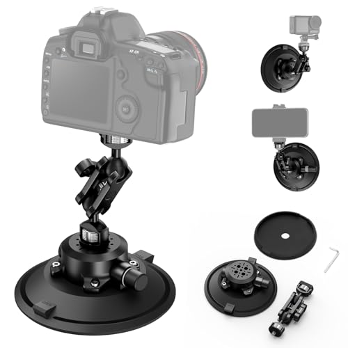 CAMEDAFLX 6"/15.2cm Suction Cup Camera Mount with Ball Head Magic Arm. - image 1