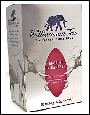 Williamson Tea English Breakfast Case of 4 X 50 Bags