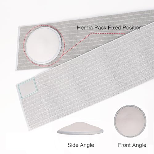 Faja para Hernia Umbilical para Hombres y Mujeres, L, 5.1" miniatura 4
