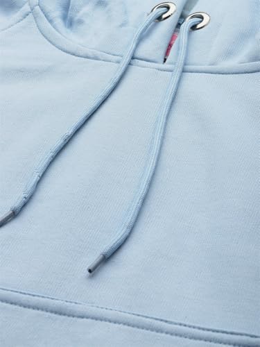 Image of ADBUCKS Women's Cotton Winter Jacket Sweatshirts Casual Drawstring Clothes Pullover Hoodie With Kangaroo Pocket Ii Womens Jacket Ii Winter Sweater Hoodie For Women & Girls