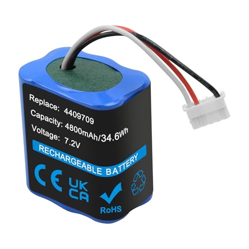 Compatibile con iRobot Braava 380, Braava 380T, Braava 390, Braava 390T, Mint Plus 5200, Plus 5200C.