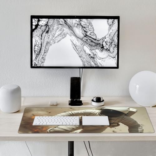 Tapis de souris de jeu pour clavier de PC avec surface de glisse XL - 6