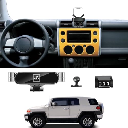 TRX AUTO Phone Holder Mount With Gravity Feature for Toyota FJ Cruiser 2017-2023 | FJ Cruiser Accessories | Mobile Phone Holder