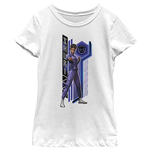 Marvel Girl's Shuri Pattern T-Shirt