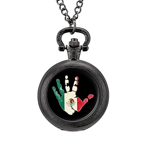 Montre gousset vintage Mexique accessoire rétro pour gilet de costume