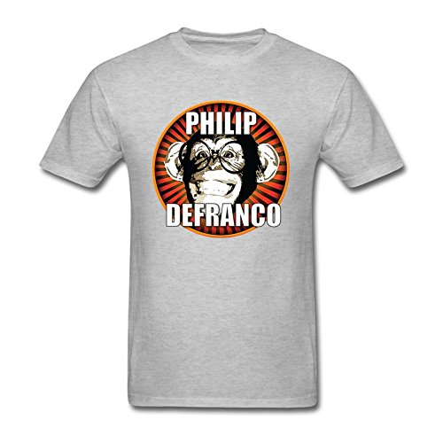 Kingdiny Men's The Philip DeFranco Show Logo T Shirt