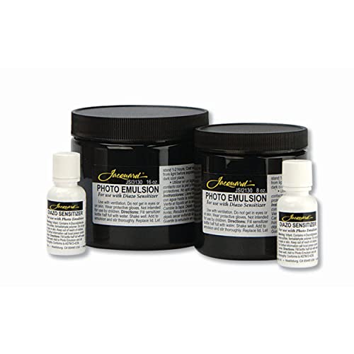 Jacquard Photo Emulsion with Diazo Sensitizer for Screen Printing Create Crisp Stencils on Fabric and Paper - Image 2