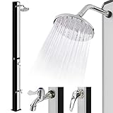 VIAMARE Solardusche Garten 35 Liter (217 cm) -...