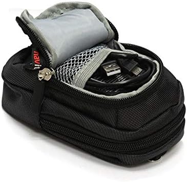 Navitech Black Digital Camera Case Bag Compatible With The Sony RX100 VII Advanced Premium Compact Camera