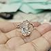 Natural Herkimer Diamond Ring, 925 Sterling Silver Ring, Handmade Ring, Statement Jewelry, Women Ring, Herkimer Gemstone, Gift For Her, /// (14K Gold Field)