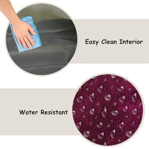 Image of NGIL Medium Top Zipper Closure Canvas Tote Bag with Attached Matching Coin Purse For Moms and Nurses