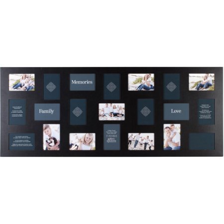 Collage Frame, 20" x 48", Black