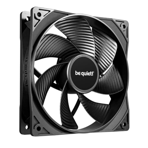 be quiet! Pure Wings 3 120 mm PWM Reverse Triple Pack, 3 ventole incluse, pale invertite, ampio range di velocitĂ , elevata pressione statica, rumorositĂ ridotta, cuscinetti rifle bearing