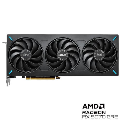 Image of ASUS ATS Radeon RX 9070 GRE OC Edition Graphics Card (PCIe 5.0, HDMI /DP 2.1, 2.5-Slot Design, axial-tech Fans, Dual Ball Fan Bearings, Dual BIOS, GPU Guard)