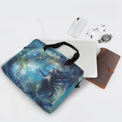 Bolsa maletín para laptop Alaza Mermaid Nebula 13-15.6 pulg miniatura 7