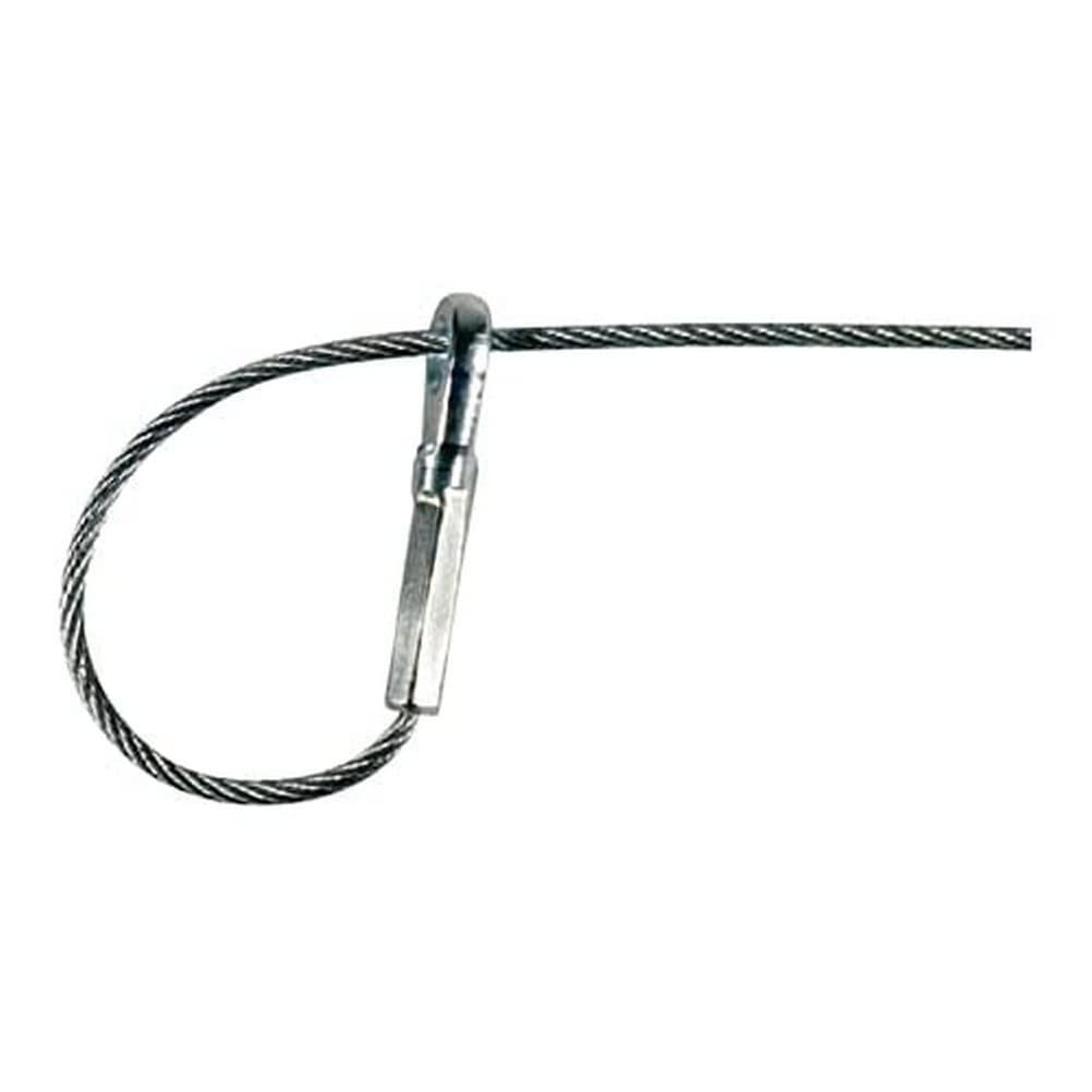 fischer 45958 linka druciana z oczkiem Wireclip zestaw linek drucianych WIS Ø2/3 m, szara