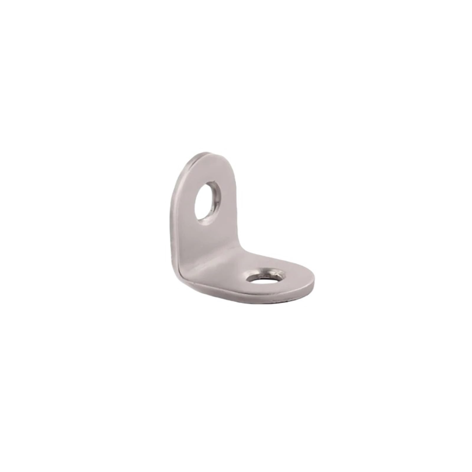 Staffe a L in acciaio inossidabile da 40 pezzi - Supporto angolare piccolo ad angolo retto for scaffali, mobili in legno, sedie, hardware for