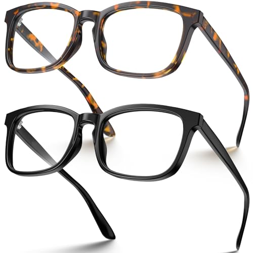 Image of VISOONE Blue Light Blocking Glasses Square with Anti Computer Glare for Gaming Women and Men MONTANA