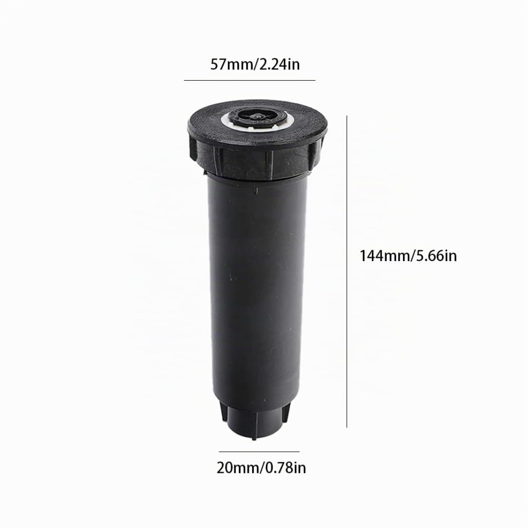 Sprinklers de Jardin, arrosage Pop-up têtes de Jardin buse de Jardin pelouse enterrée arrosage de la tête de gicleurs 12pcs